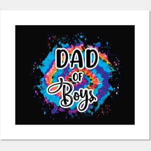 dad of boys Posters and Art